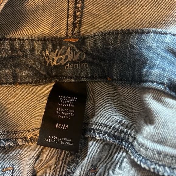 Blue Denim Overalls by Mossimo with Classic Bib Front - Picture 3 of 4